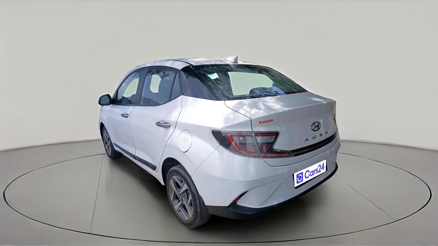 2020 Hyundai AURA SX PLUS 1.2 AMT, Petrol, Automatic, 36,139 km, exterior
