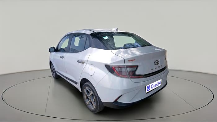 2020 Hyundai AURA SX PLUS 1.2 AMT, Petrol, Automatic, 36,139 km, exterior
