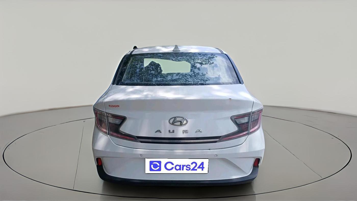 2020 Hyundai AURA SX PLUS 1.2 AMT, Petrol, Automatic, 36,139 km, exterior