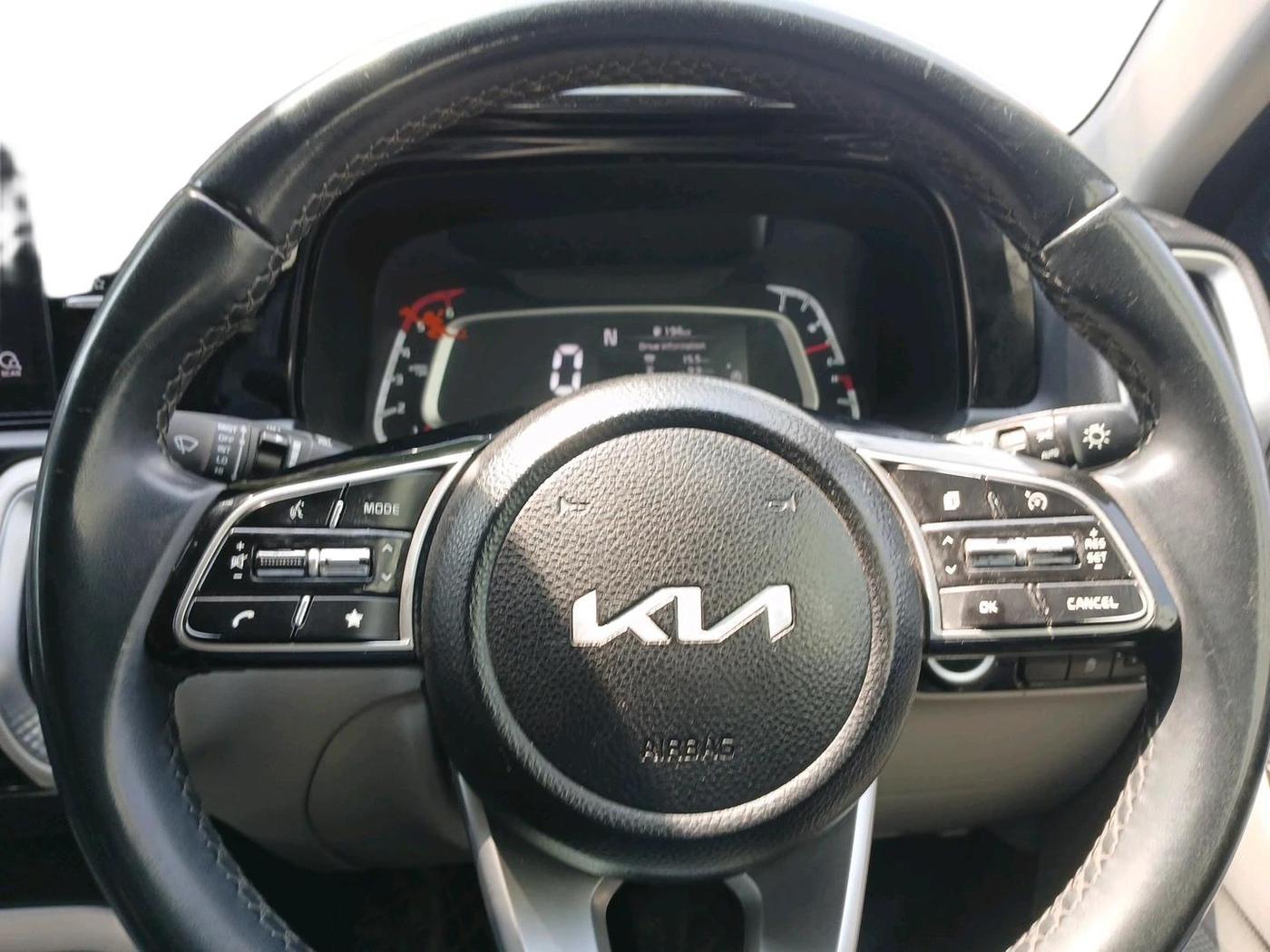 2023 KIA SONET HTX 1.5D IMT, Diesel, Manual, 44,207 km, interior