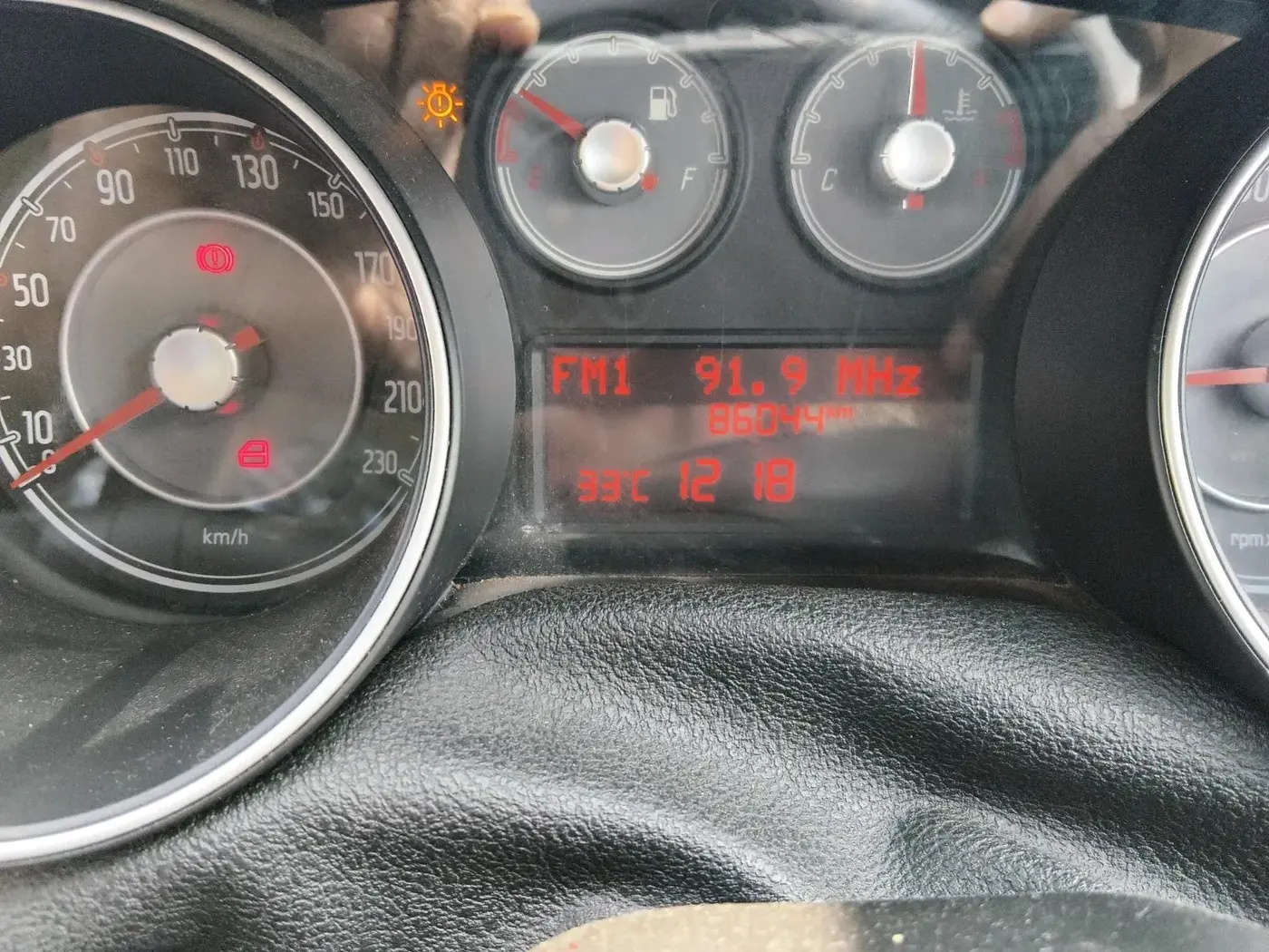 2015 Fiat Punto EVO DYNAMIC 1.2, CNG, Manual, 86,064 km, interior