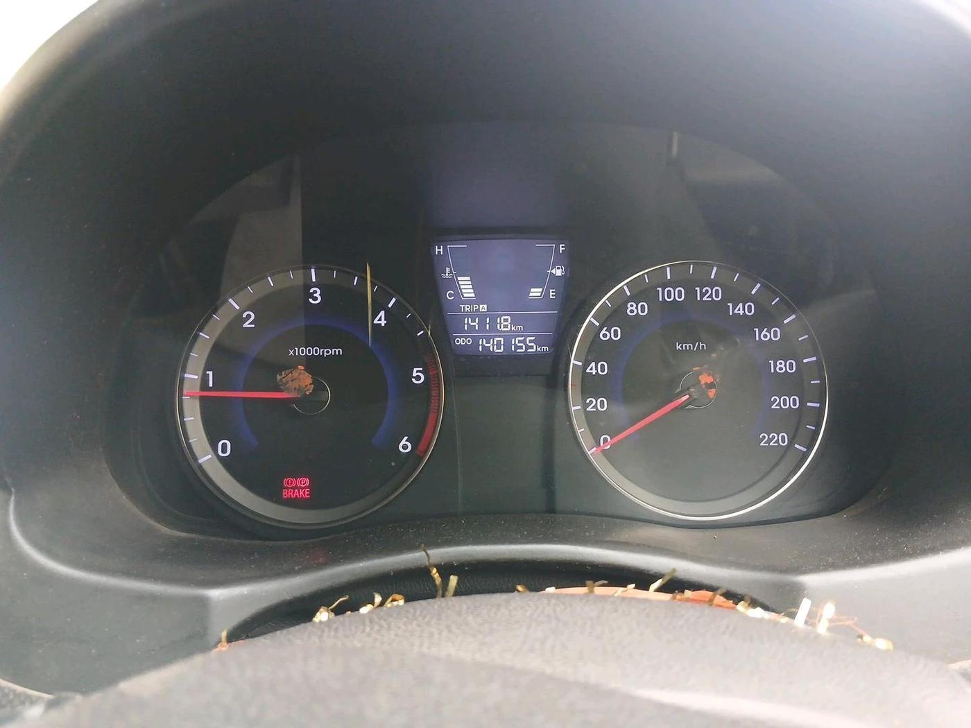 2014 Hyundai Verna FLUIDIC 1.4 CRDI, Diesel, Manual, 1,40,155 km, interior