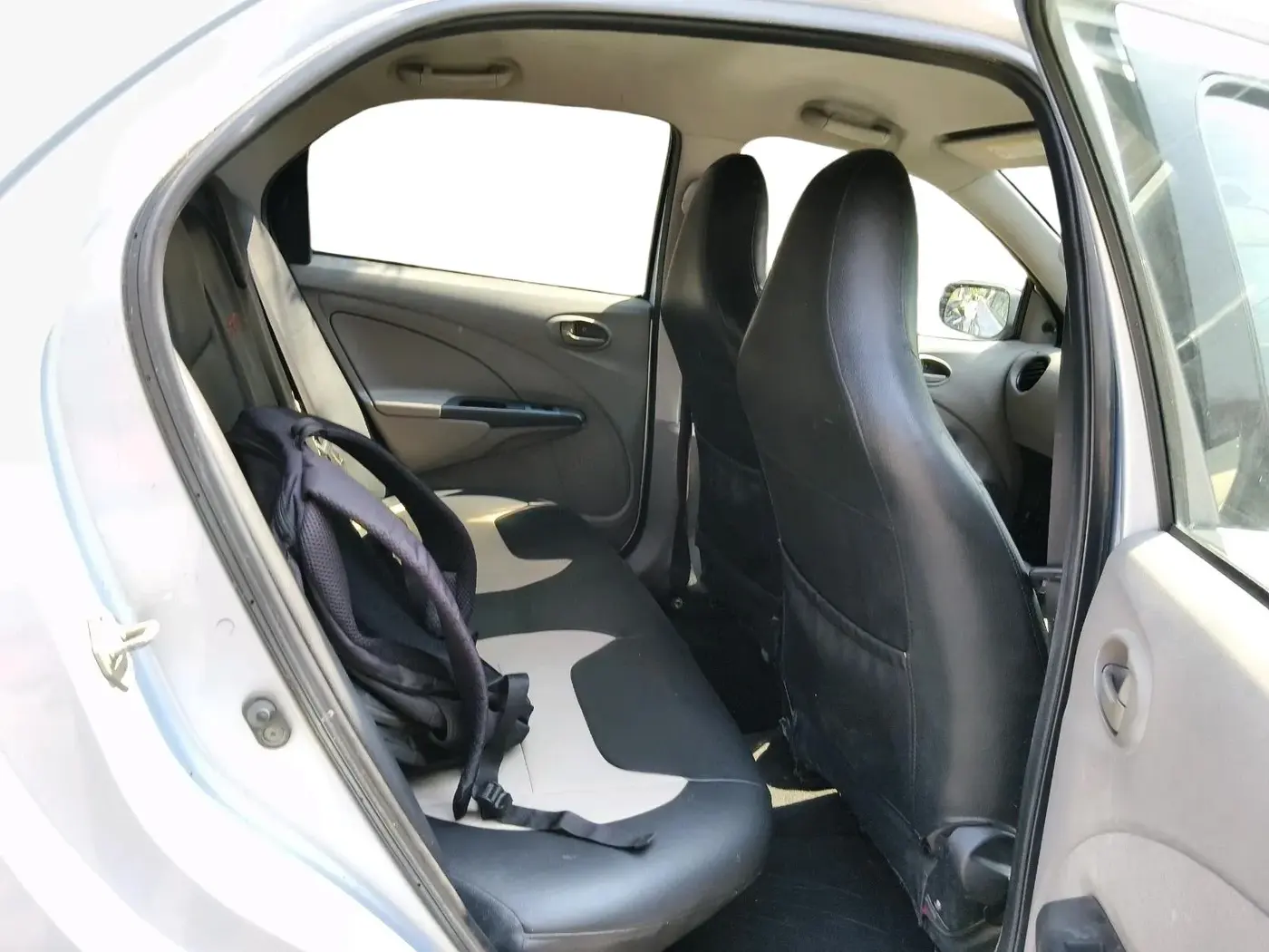 2011 Toyota Etios G, Petrol, Manual, 2,78,348 km, interior