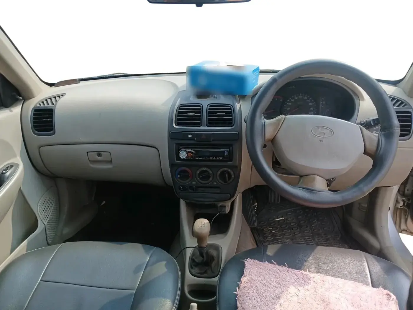 2005 Hyundai Accent VIVA CRDI, Diesel, Manual, 1,77,133 km, interior