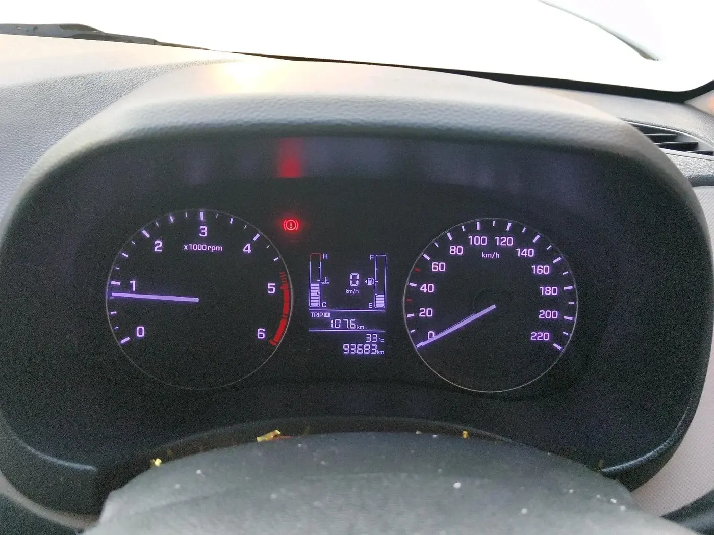 2016 Hyundai Creta SX 1.6 DIESEL, Diesel, Manual, 93,683 km, interior