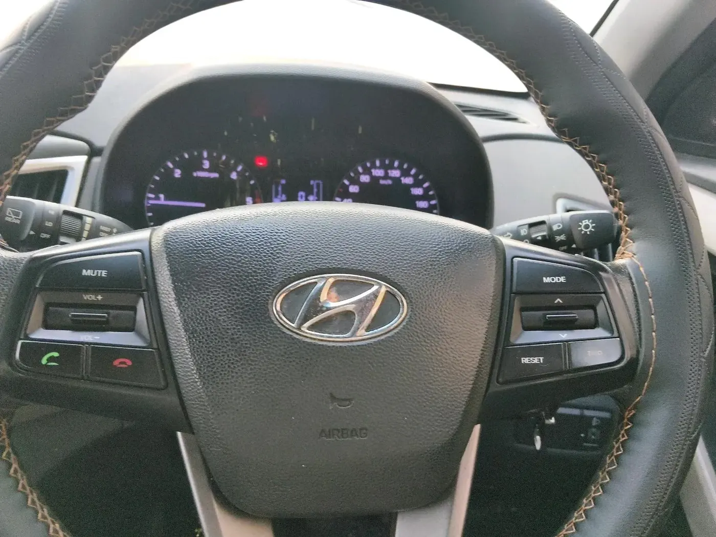 2016 Hyundai Creta SX 1.6 DIESEL, Diesel, Manual, 93,683 km, interior