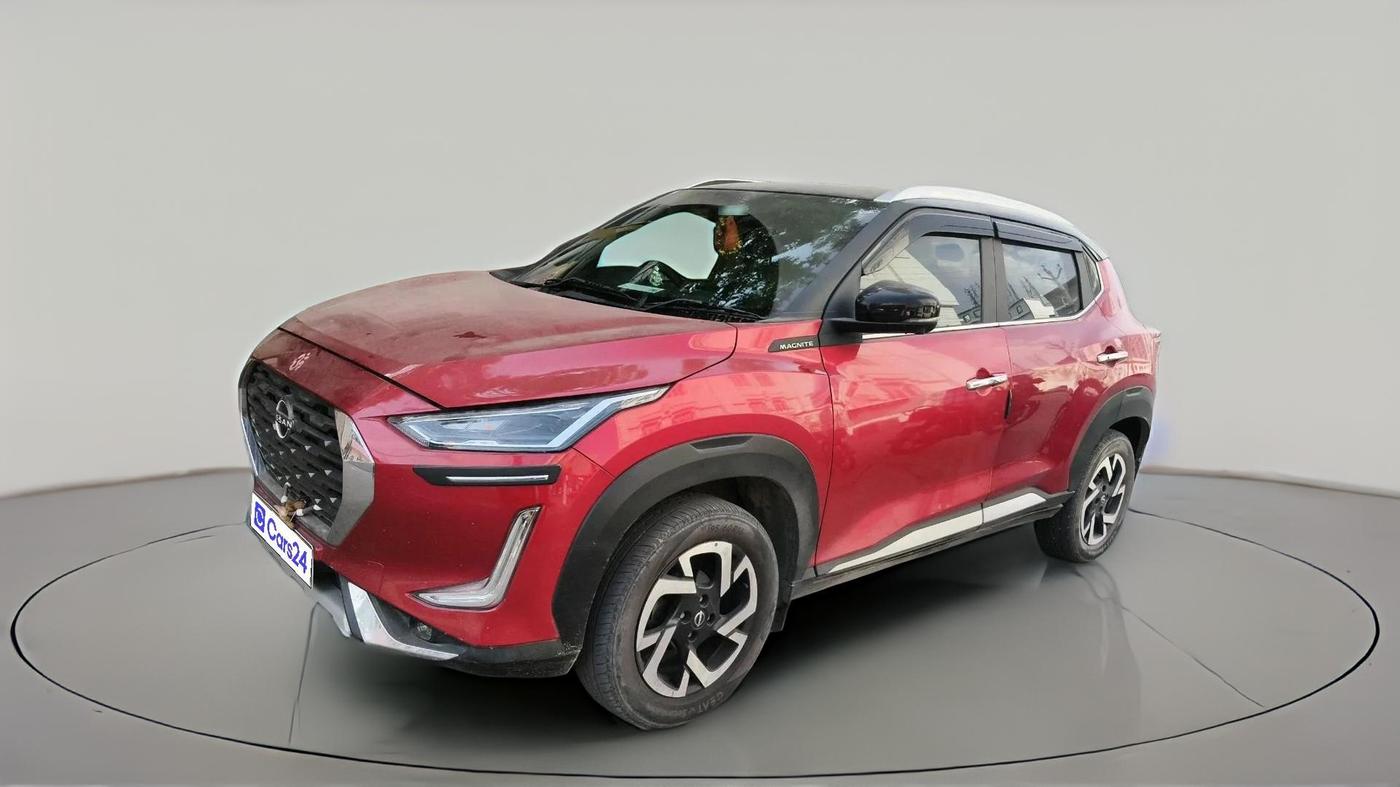 2021 Nissan MAGNITE XV PREMIUM TURBO (O) CVT, Petrol, Automatic, 25,975 km, exterior