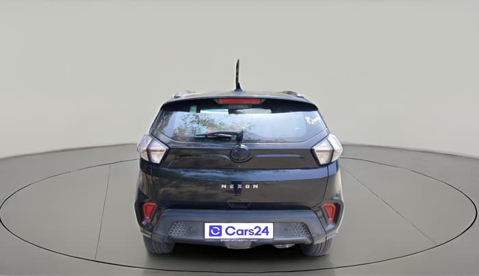 2023 Tata NEXON XZA PLUS LUX SUNROOF RED DARK PETROL, Petrol, Automatic, 93,227 km, exterior