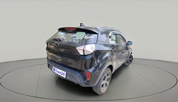 2023 Tata NEXON XZA PLUS LUX SUNROOF RED DARK PETROL, Petrol, Automatic, 93,227 km, exterior
