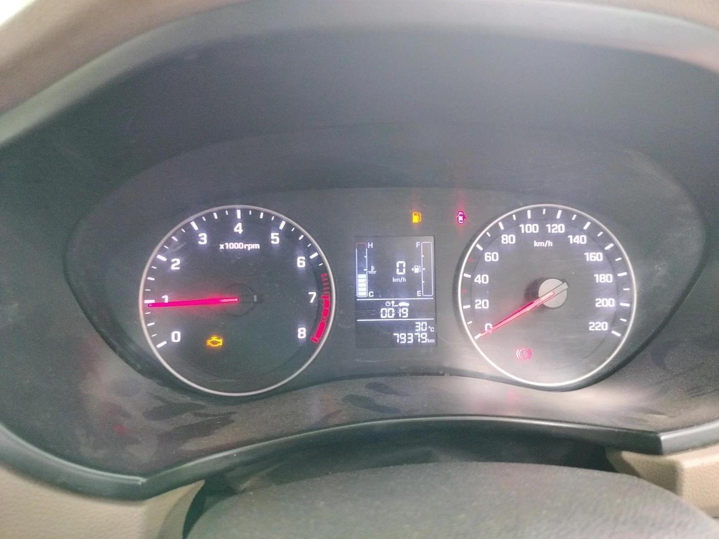 2019 Hyundai Elite i20 SPORTZ PLUS 1.2, Petrol, Manual, 79,379 km, interior