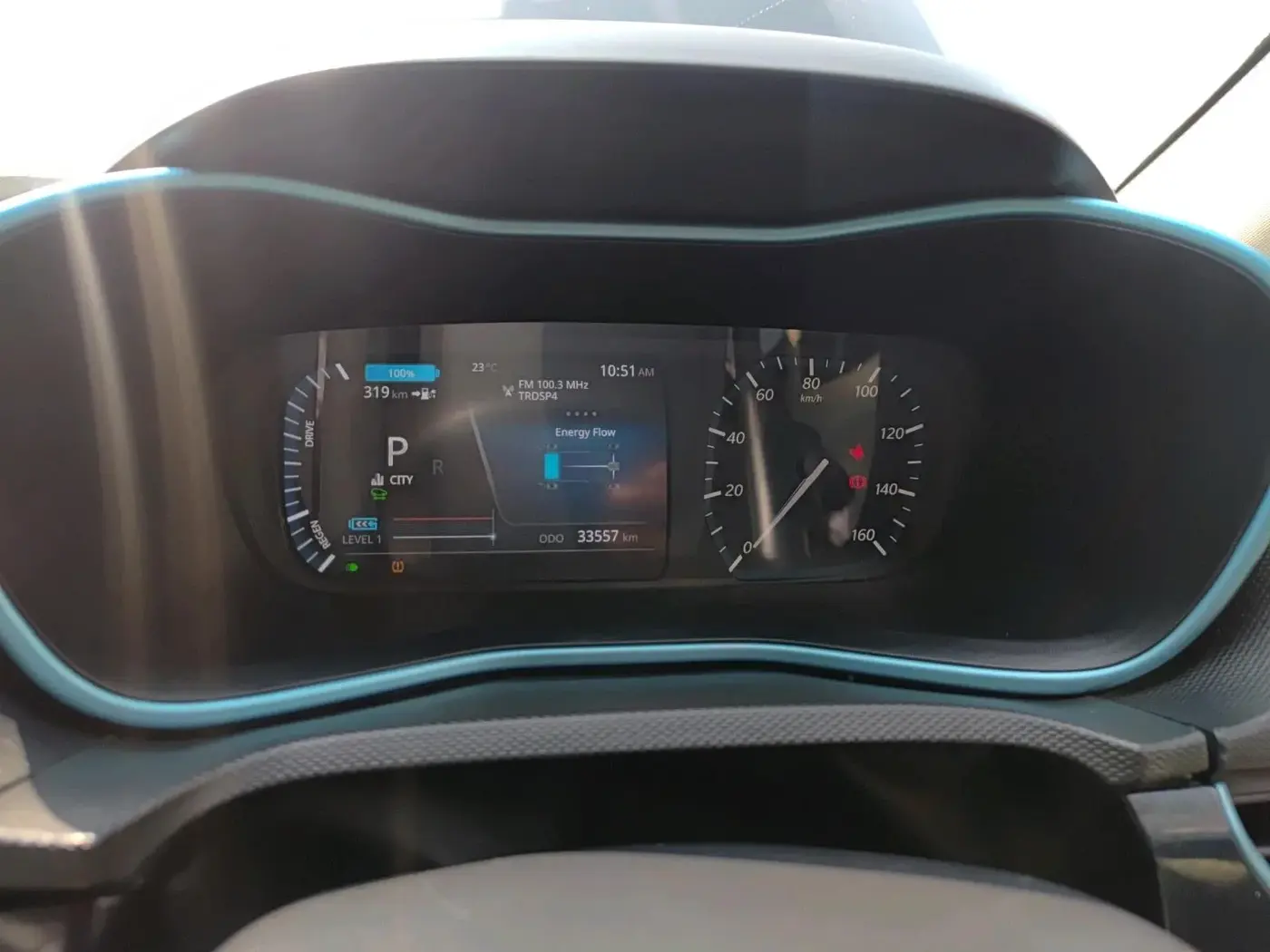 2022 Tata NEXON EV XZ PLUS LUX, Electric, Automatic, 33,557 km, interior