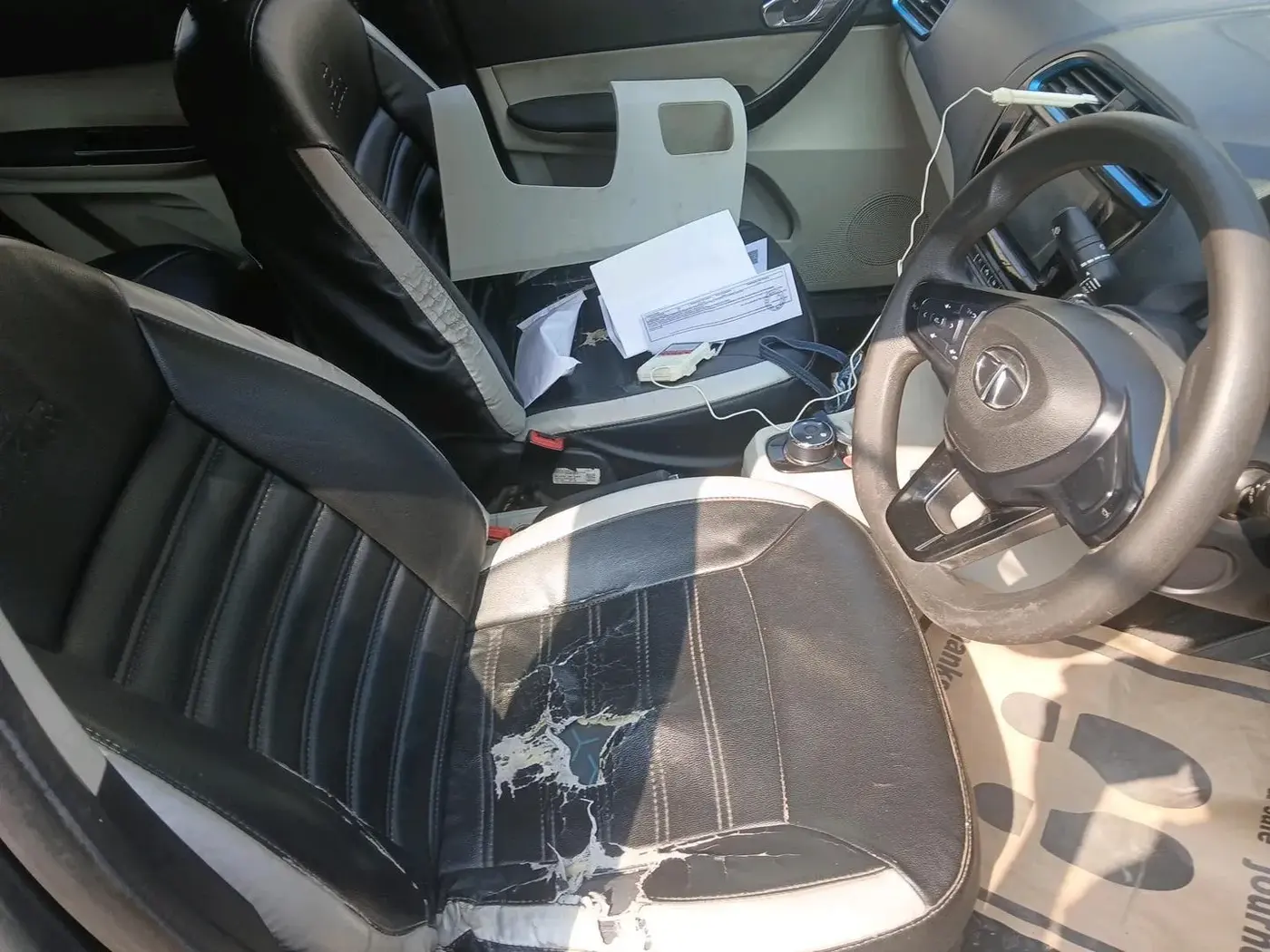 2021 Tata TIGOR EV XZ PLUS, Electric, Automatic, 58,210 km, interior