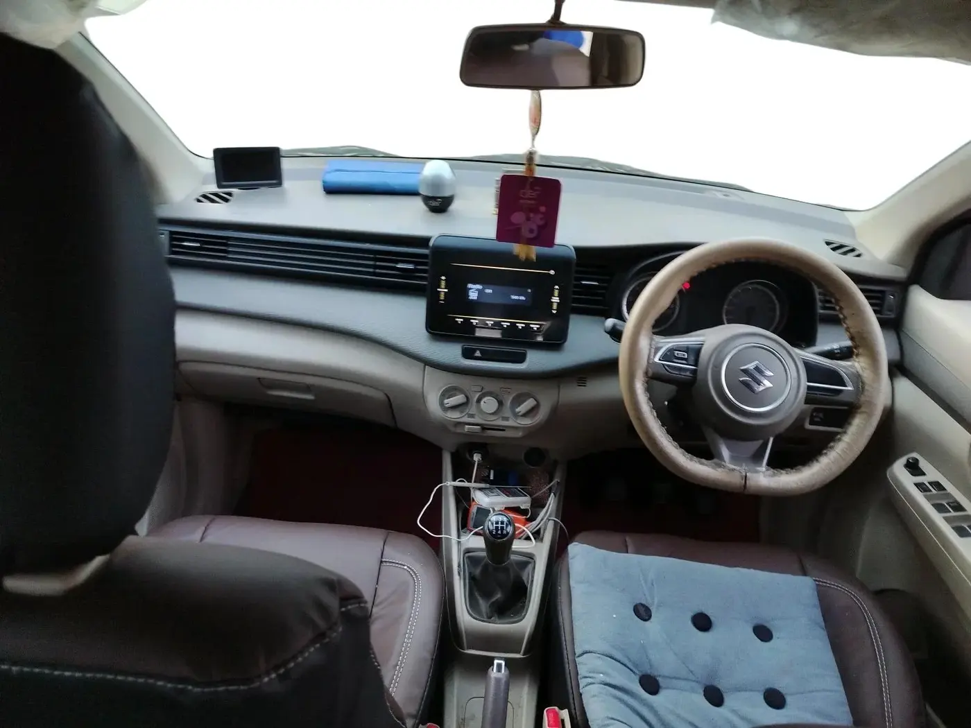 2021 Maruti Ertiga TOUR M CNG, CNG, Manual, 70,635 km, interior