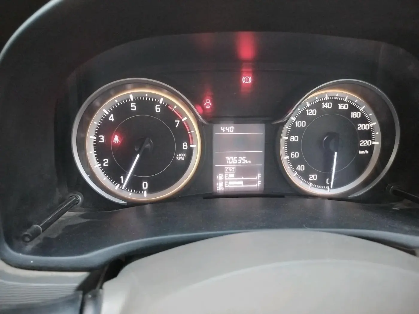 2021 Maruti Ertiga TOUR M CNG, CNG, Manual, 70,635 km, interior