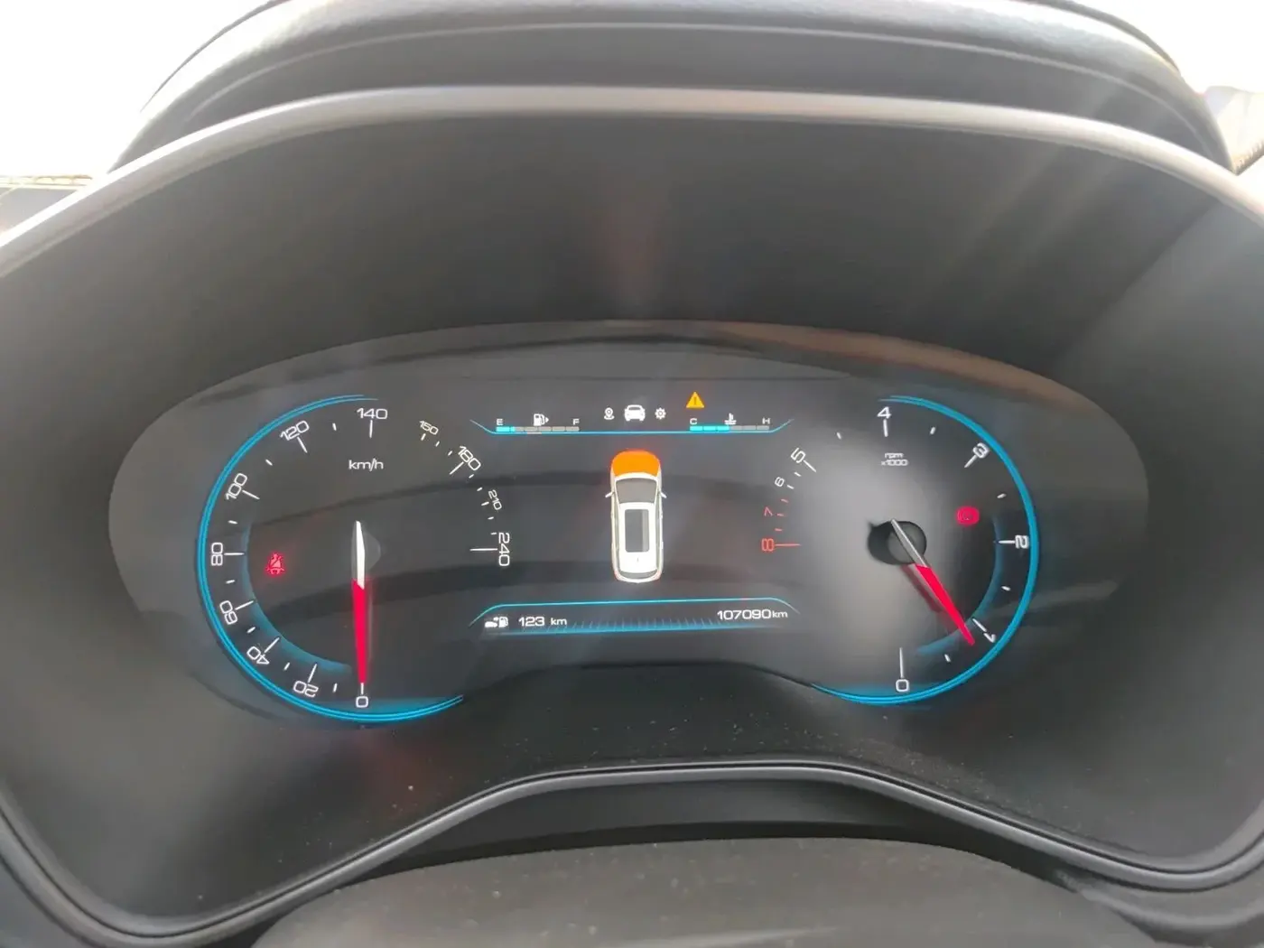 2020 MG HECTOR SHARP 2.0 DIESEL, Diesel, Manual, 1,07,090 km, interior
