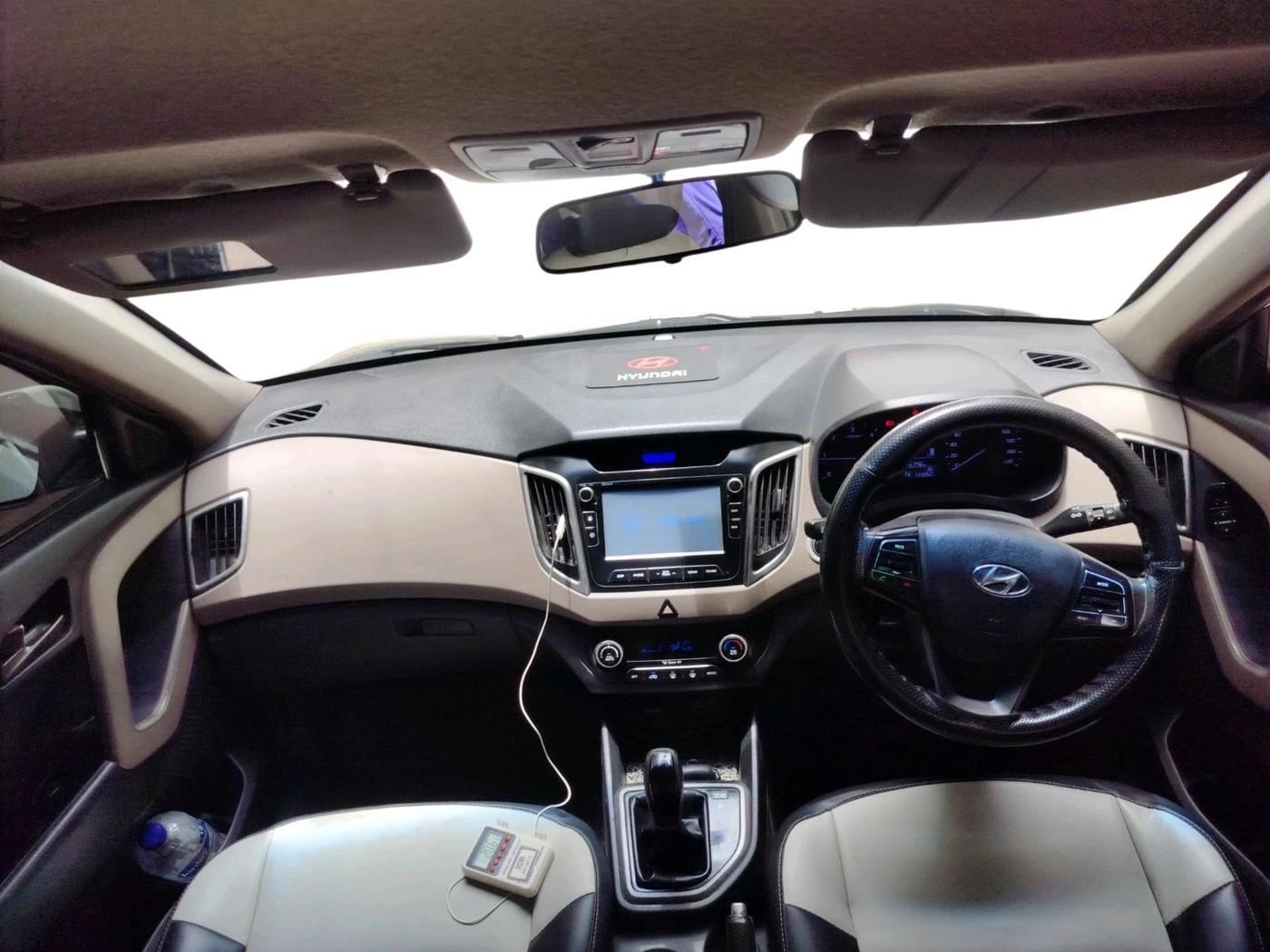2015 Hyundai Creta SX PLUS AT 1.6 DIESEL, Diesel, Automatic, 1,33,262 km, interior