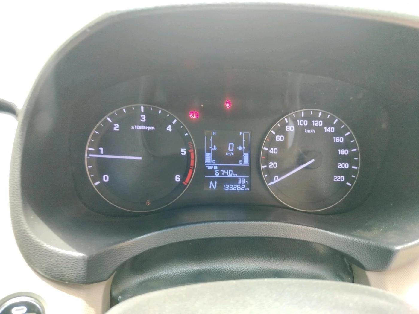 2015 Hyundai Creta SX PLUS AT 1.6 DIESEL, Diesel, Automatic, 1,33,262 km, interior