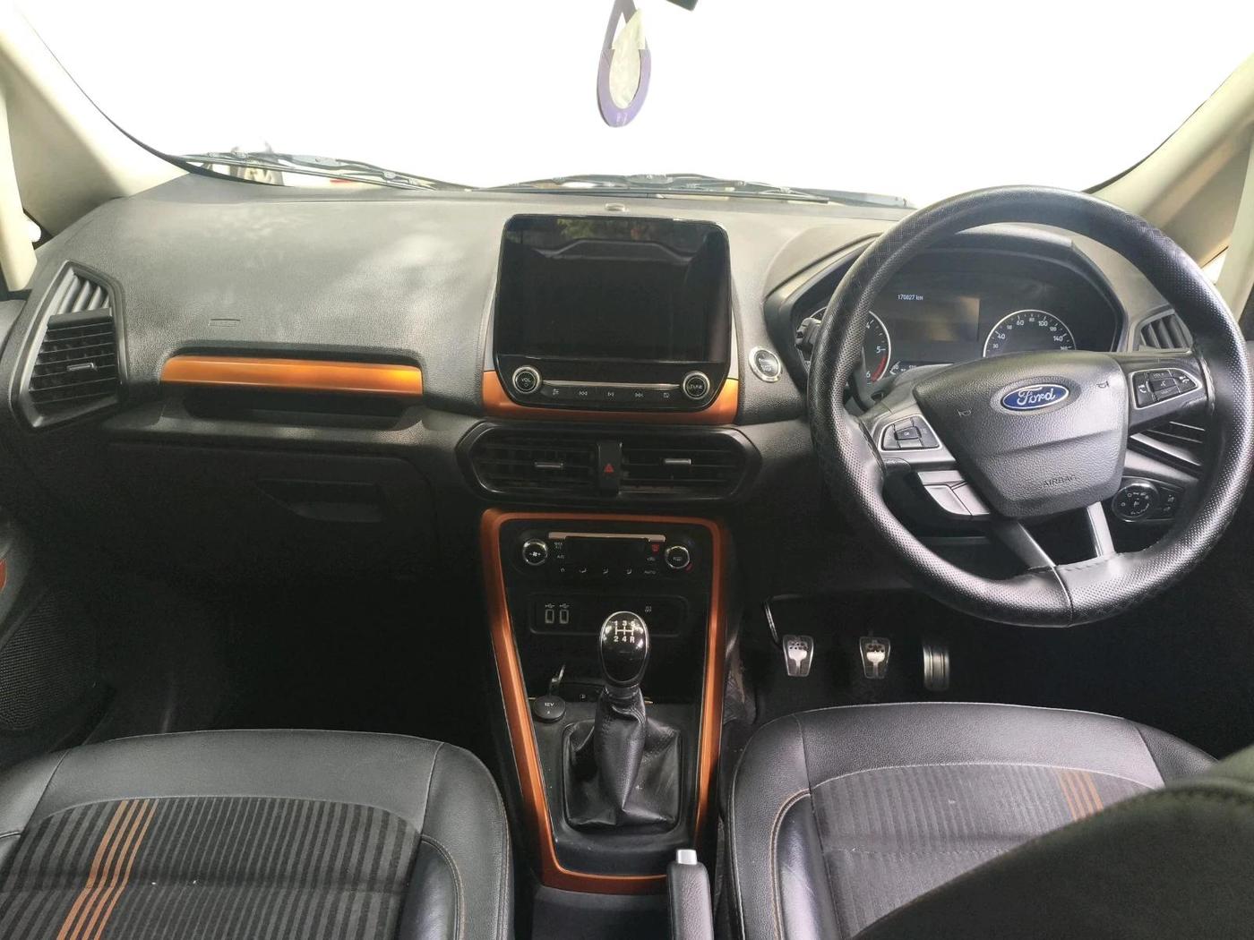 2021 Ford Ecosport TITANIUM 1.5L SPORTS(SUNROOF) DIESEL, Diesel, Manual, 1,70,827 km, interior