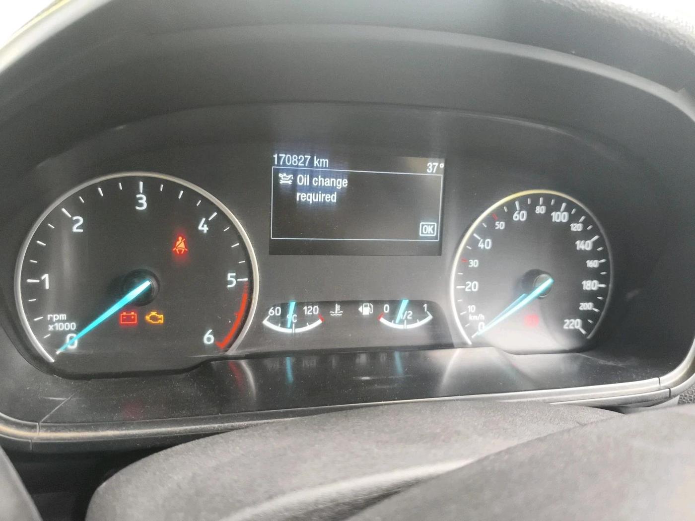 2021 Ford Ecosport TITANIUM 1.5L SPORTS(SUNROOF) DIESEL, Diesel, Manual, 1,70,827 km, interior