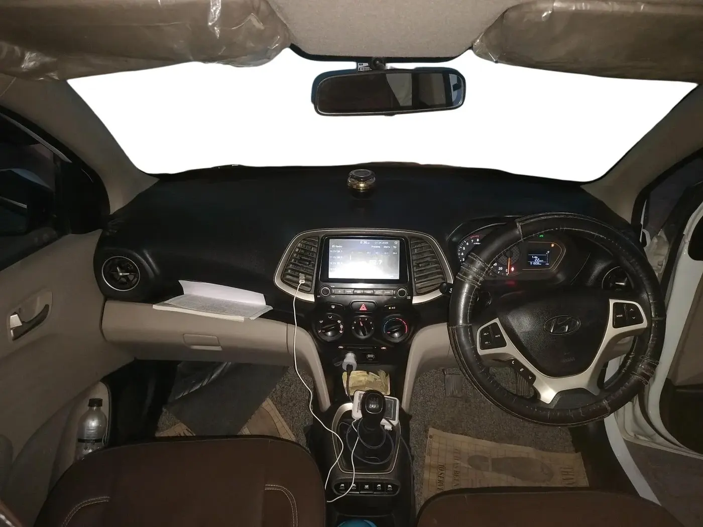 2019 Hyundai NEW SANTRO SPORTZ CNG, CNG, Manual, 91,808 km, interior