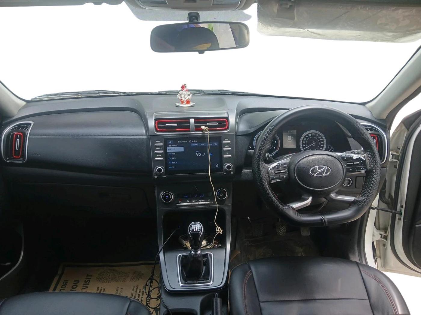 2022 Hyundai Creta S PLUS KNIGHT 1.5 DIESEL, Diesel, Manual, 1,16,870 km, interior