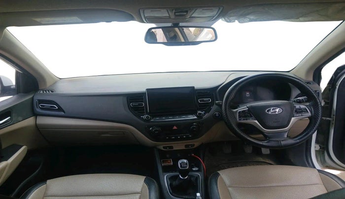 2021 Hyundai Verna SX (O)1.5 MPi, Petrol, Manual, 1,20,715 km, interior