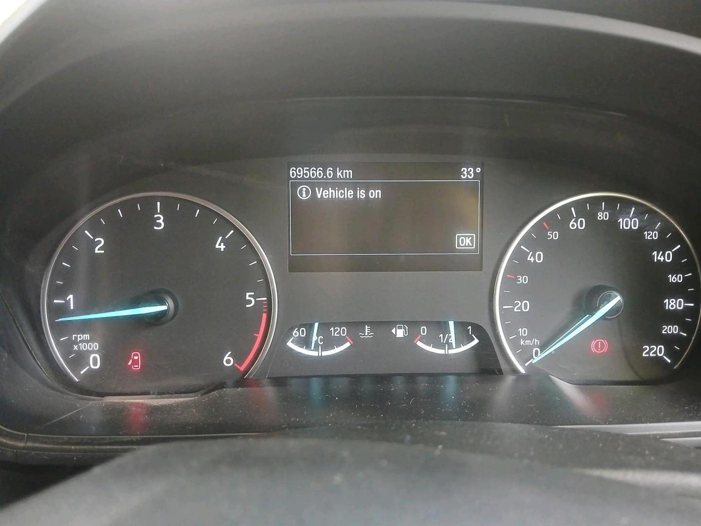 2019 Ford Ecosport TITANIUM 1.5L DIESEL, Diesel, Manual, 69,566 km, interior