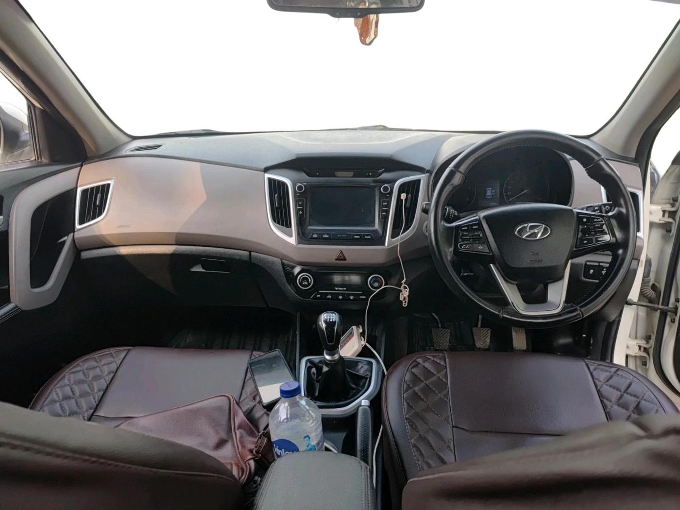 2018 Hyundai Creta SX (O) 1.6 DIESEL, Diesel, Manual, 85,385 km, interior