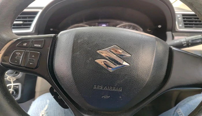 2017 Maruti Ciaz DELTA 1.4 MT PETROL, Petrol, Manual, 64,614 km, interior