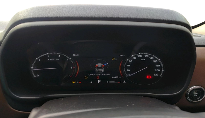 2022 Mahindra SCORPIO-N Z8 L PETROL AT 7 STR, Petrol, Automatic, 34,475 km, interior