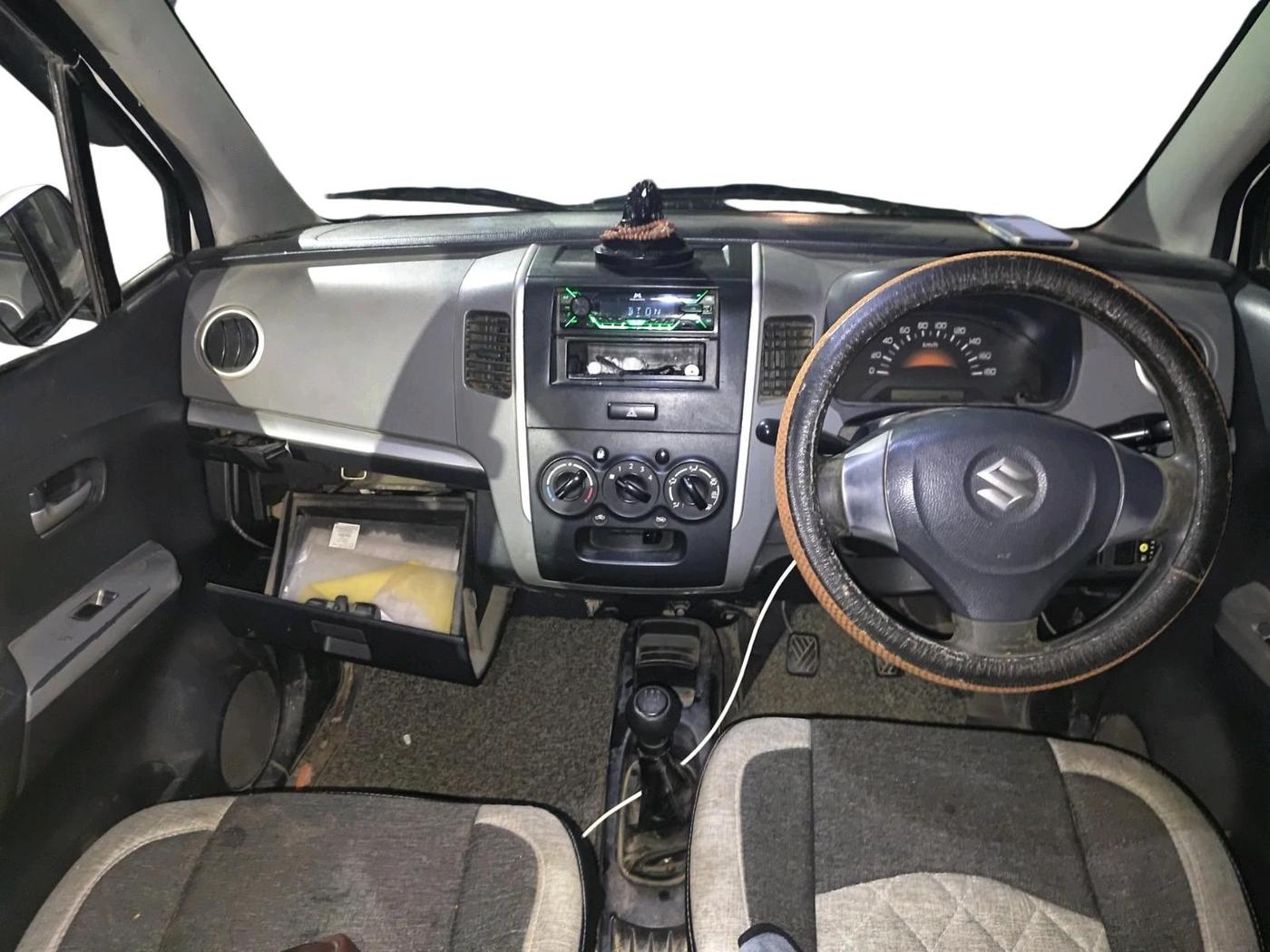 2012 Maruti Wagon R 1.0 LXI LPG, Petrol, Manual, 85,581 km, interior