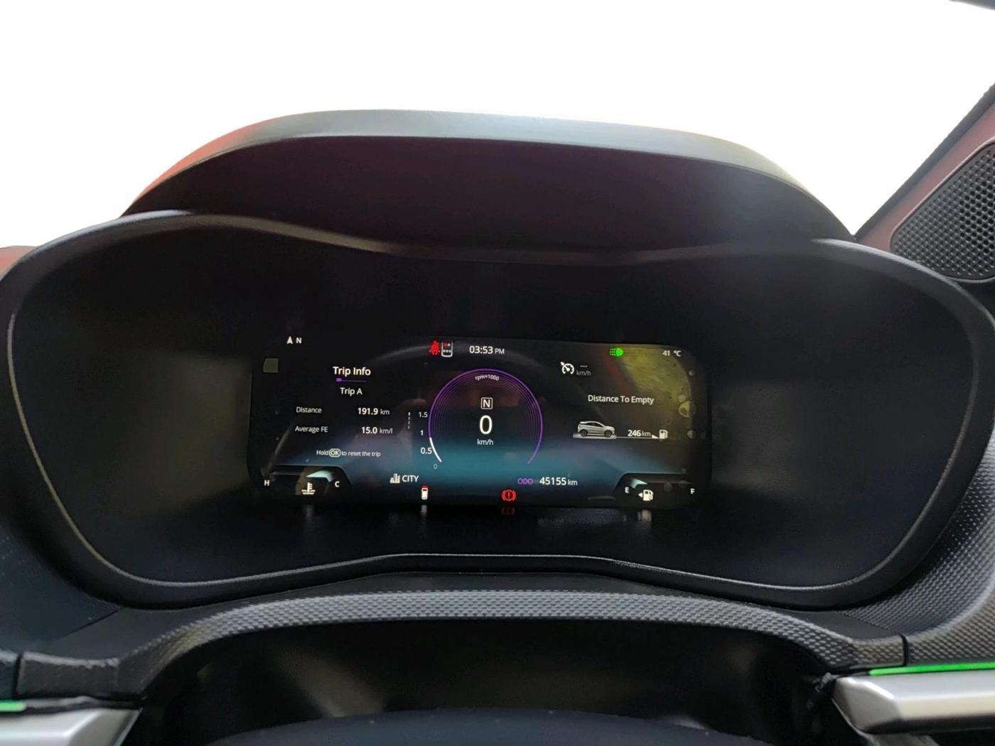2023 Tata NEXON FEARLESS + SUNROOF AMT DUAL TONE 1.5 DIESEL, Diesel, Automatic, 45,155 km, interior