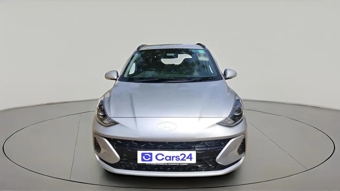 2025 Hyundai GRAND I10 NIOS Sportz (O) 1.2 Kappa AMT, Petrol, Automatic, 6,606 km, exterior