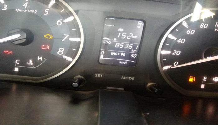 2016 Tata Zest XE 75PS DIESEL, Diesel, Manual, 85,361 km, interior