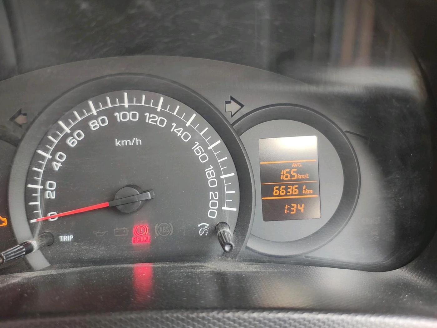 2017 Maruti Swift LXI (O), Petrol, Manual, 66,361 km, interior