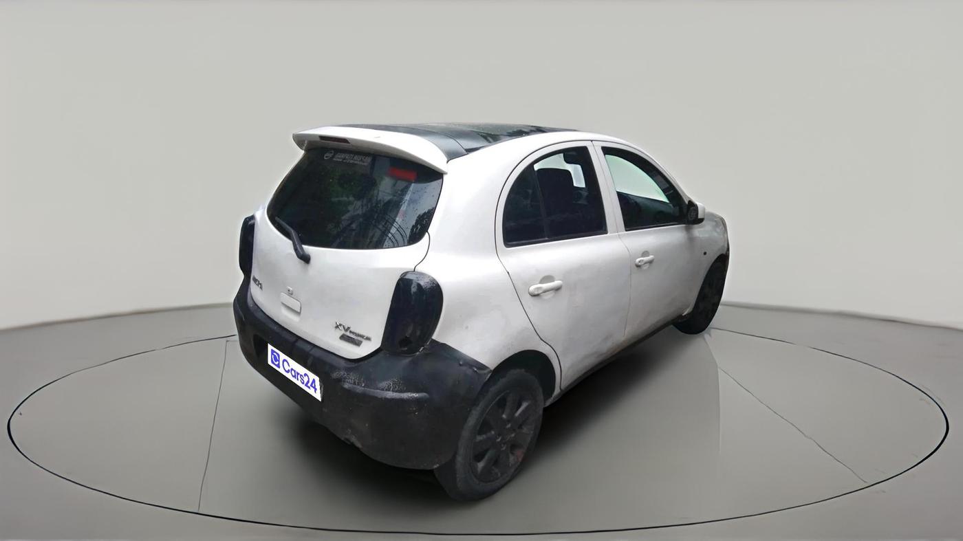2013 Nissan Micra XV DIESEL, Diesel, Manual, 1,07,393 km, exterior