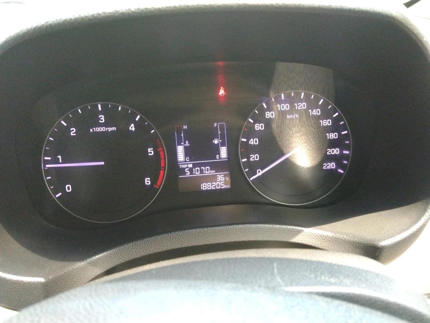 2016 Hyundai Creta SX 1.6 DIESEL, Diesel, Manual, 1,88,205 km, interior
