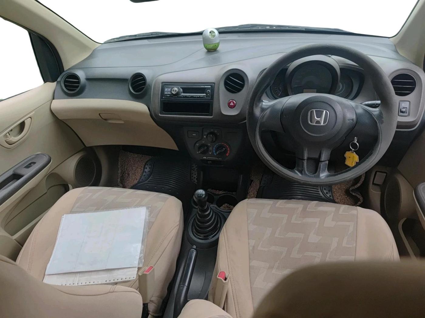 2013 Honda Amaze 1.2L I-VTEC EX, Petrol, Manual, 37,702 km, interior
