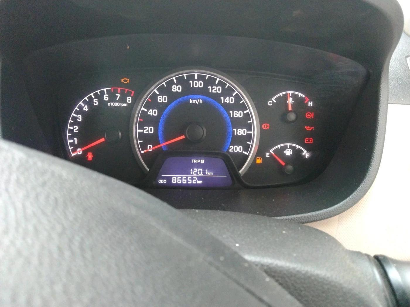 2019 Hyundai Grand i10 SPORTZ 1.2 KAPPA VTVT, CNG, Manual, 86,652 km, interior
