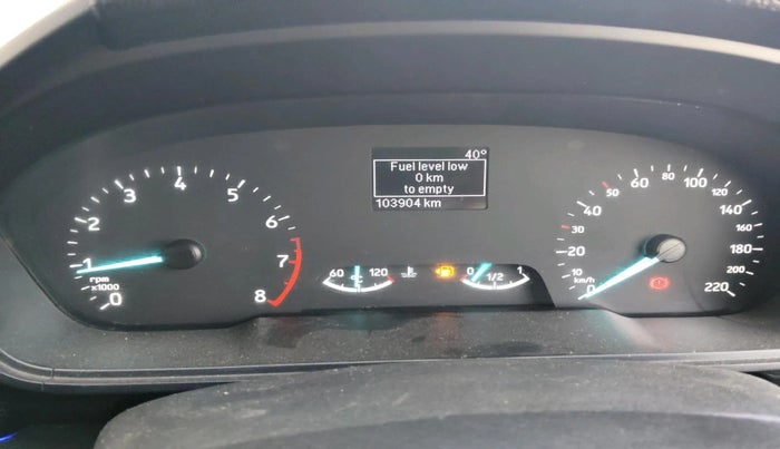 2018 Ford Ecosport TITANIUM 1.5L PETROL, Petrol, Manual, 1,03,904 km, interior