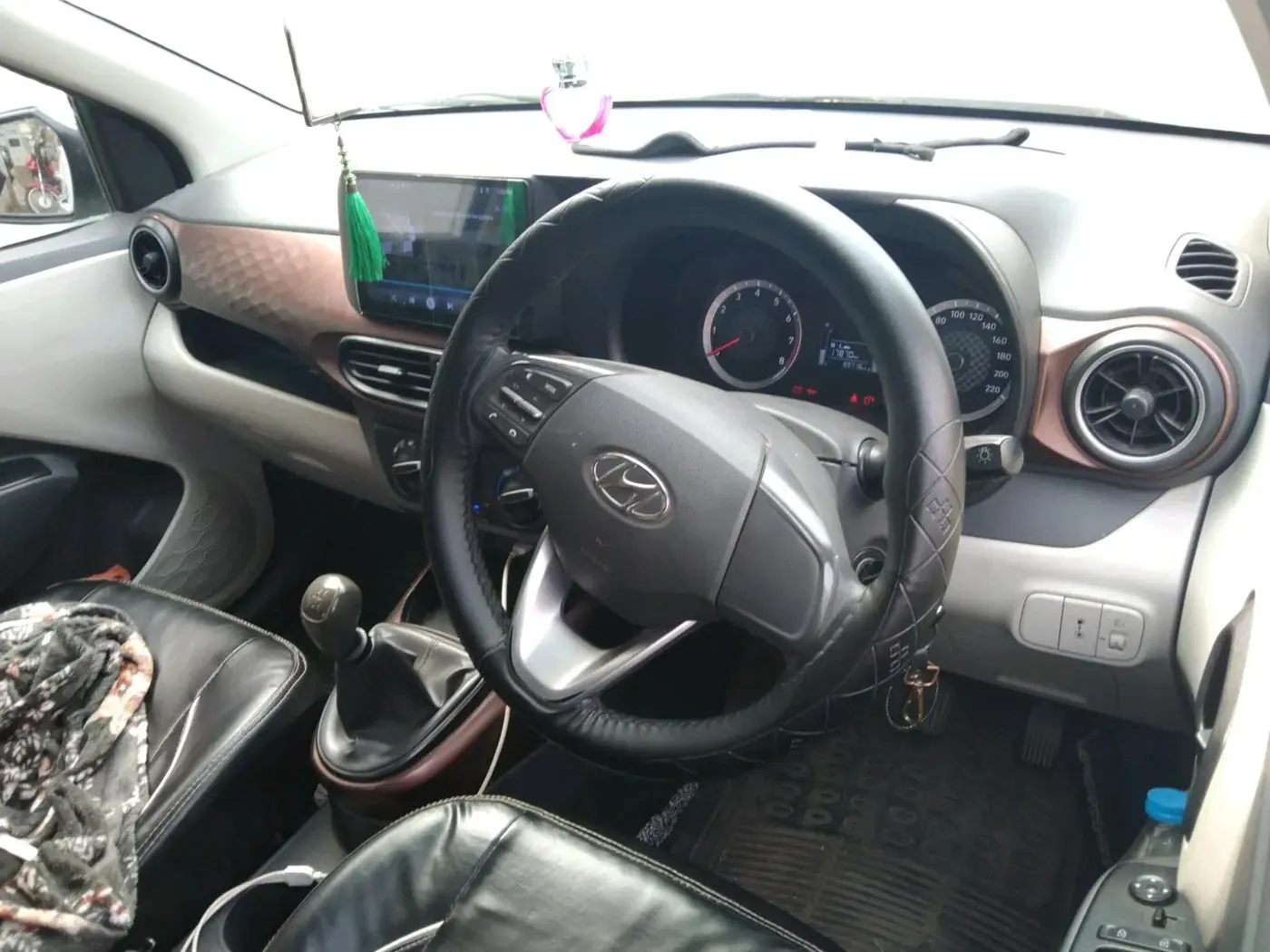 2022 Hyundai AURA S 1.2 CNG, CNG, Manual, 89,800 km, interior