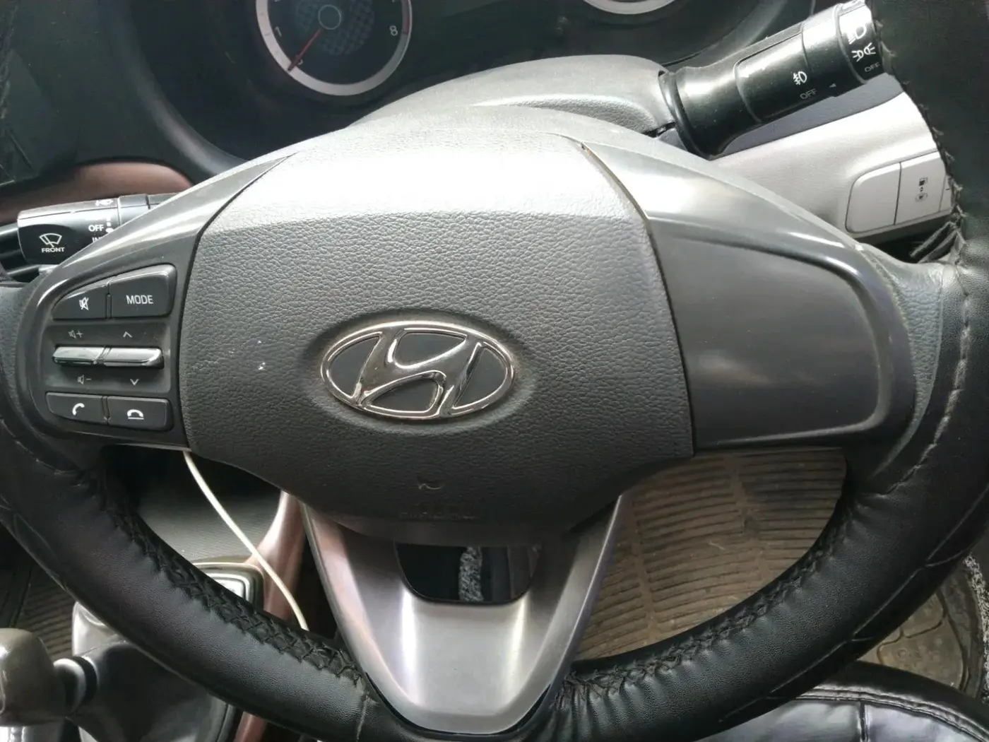 2022 Hyundai AURA S 1.2 CNG, CNG, Manual, 89,800 km, interior