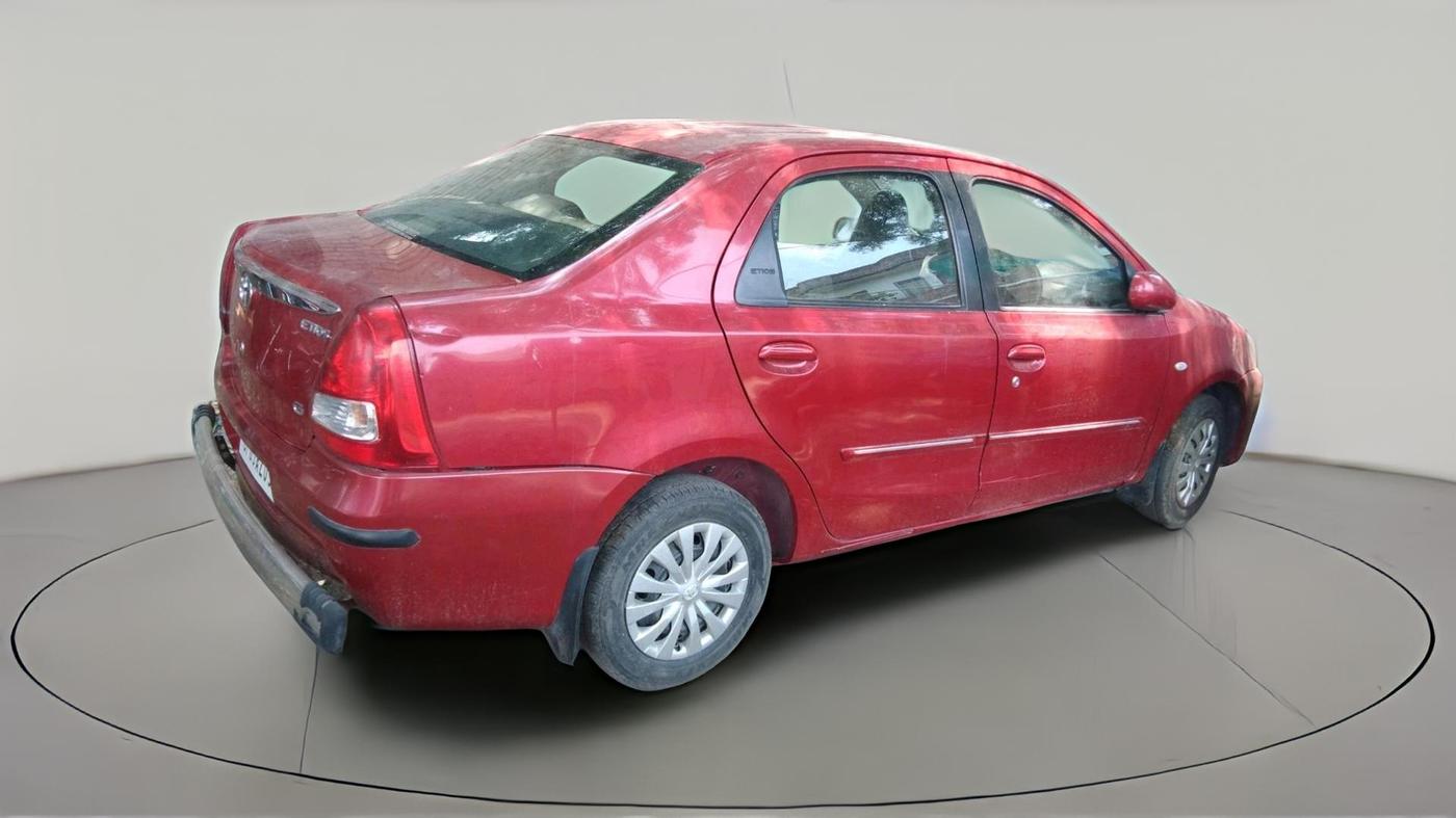 2011 Toyota Etios G, Petrol, Manual, 39,606 km, exterior