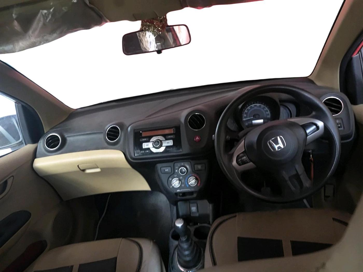 2016 Honda Brio S MT, Petrol, Manual, 30,043 km, interior