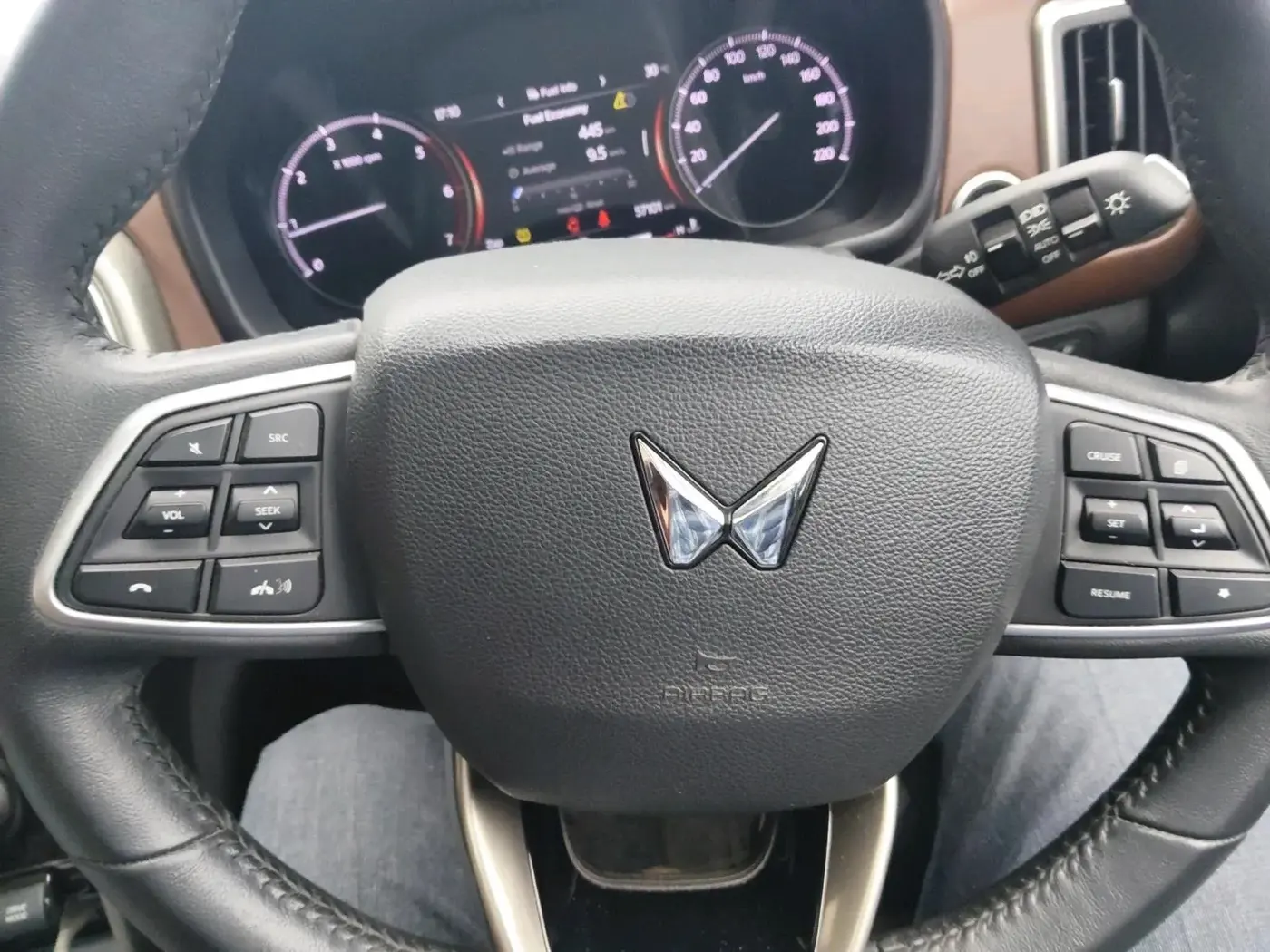 2022 Mahindra SCORPIO-N Z8 L DIESEL AT 2WD 7 STR, Diesel, Automatic, 57,101 km, interior