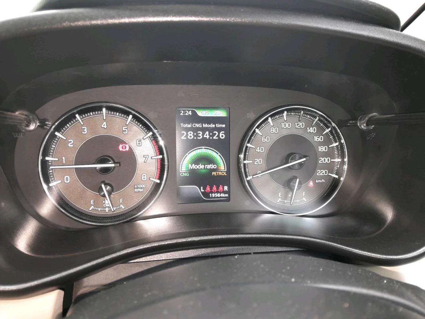 2025 Toyota Glanza G E-CNG, CNG, Manual, 19,564 km, interior