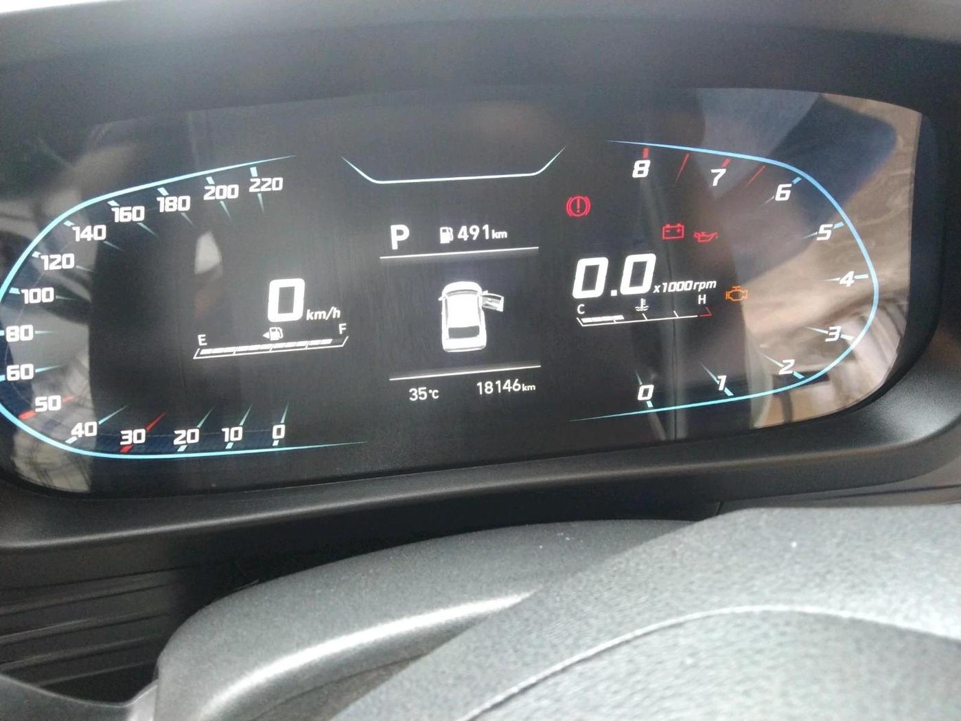 2023 Hyundai NEW I20 SPORTZ 1.2 IVT, Petrol, Automatic, 18,146 km, interior