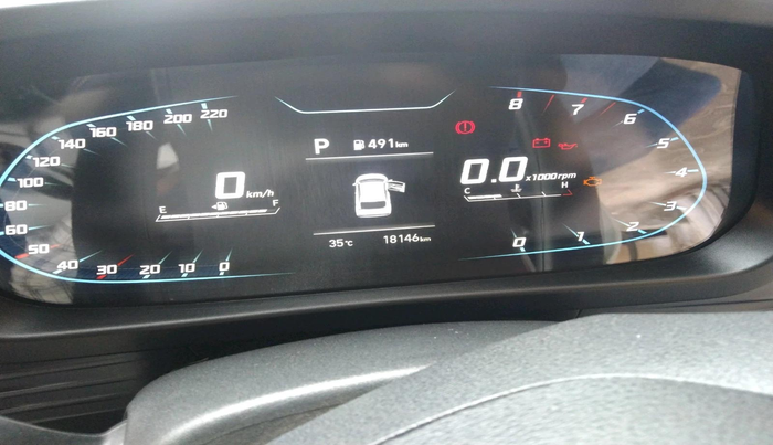 2023 Hyundai NEW I20 SPORTZ 1.2 IVT, Petrol, Automatic, 18,146 km, interior