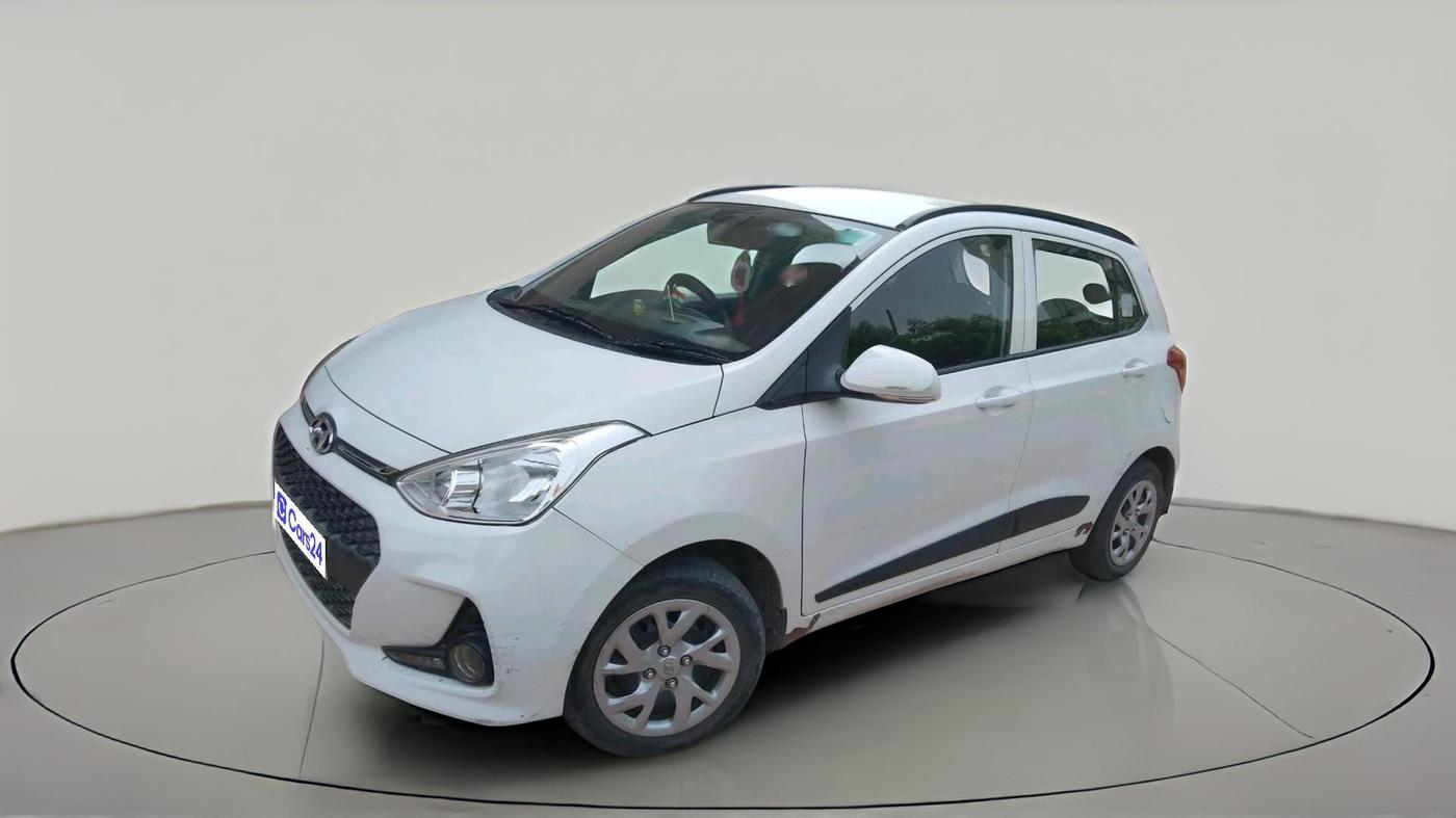 2017 Hyundai Grand i10 SPORTZ 1.2 KAPPA VTVT, Petrol, Manual, 34,562 km, exterior