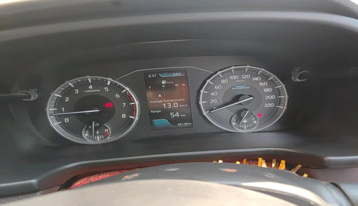 2022 Maruti BREZZA ZXI + SMART HYBRID, Petrol, Manual, 48,128 km, interior